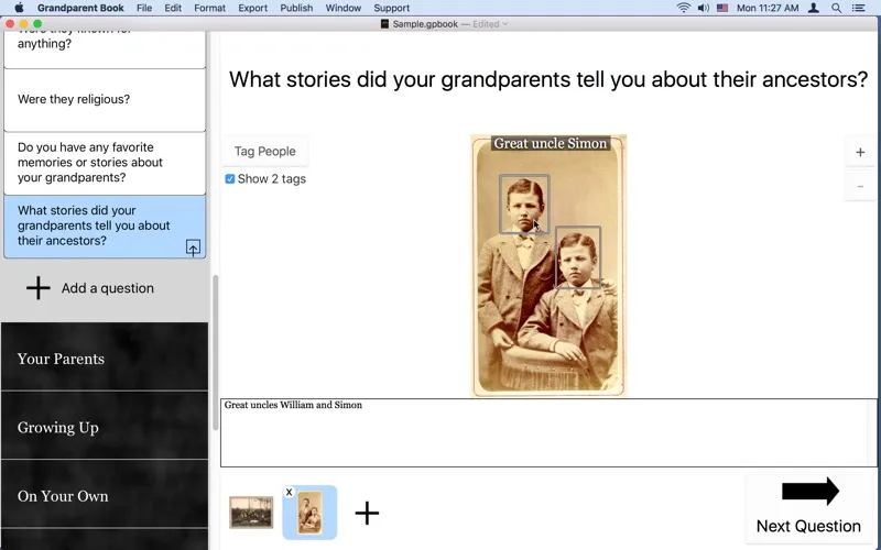 تصاویر Grandparent Book