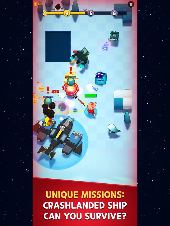 Starscape: Galaxy Heroes iPad  سکرین شاٹس