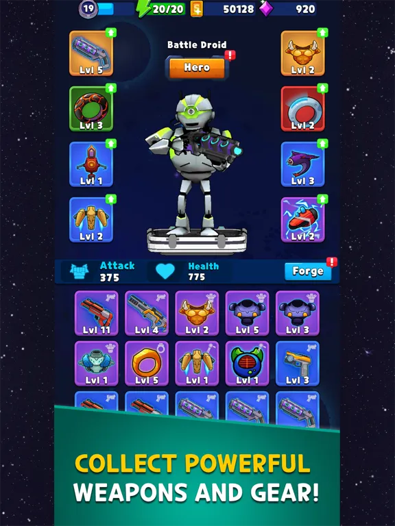 Starscape: Galaxy Heroes iPad  سکرین شاٹس