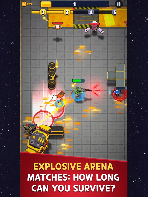 Starscape: Galaxy Heroes iPad  سکرین شاٹس
