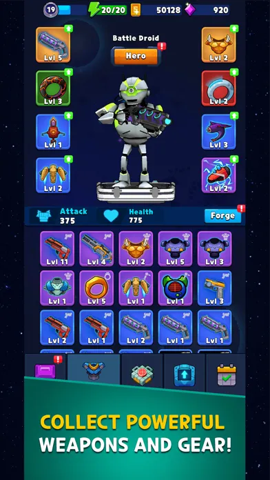 Starscape: Galaxy Heroes سکرین شاٹس