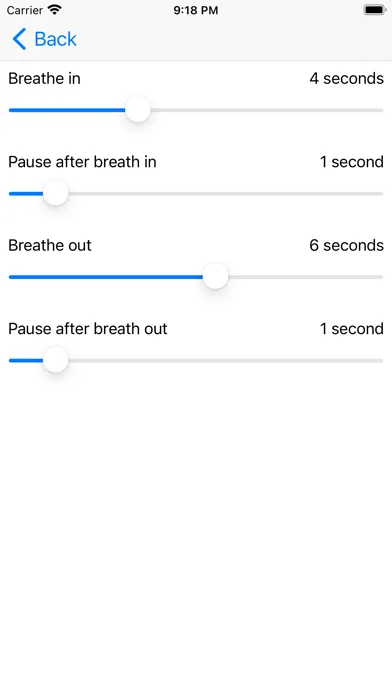 Capturas de pantalla de Smooth Breath