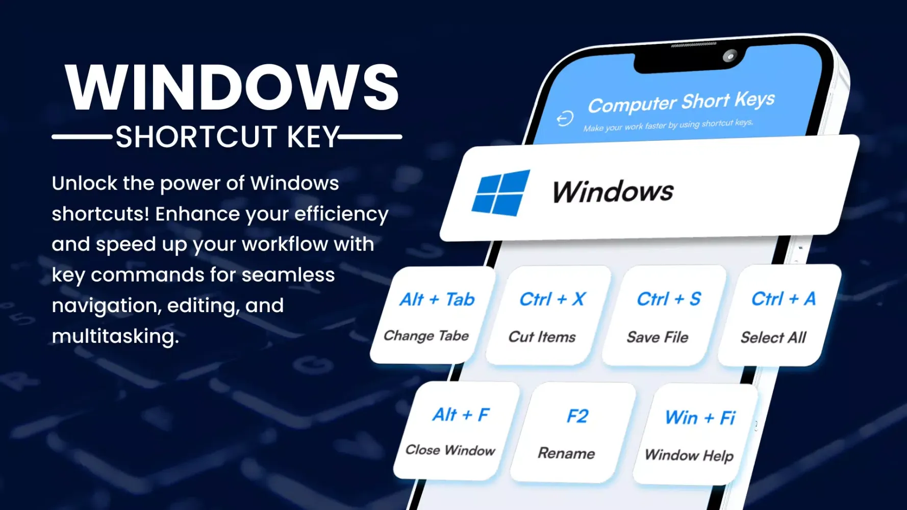 Shortcut Keys For Computer 스크린샷