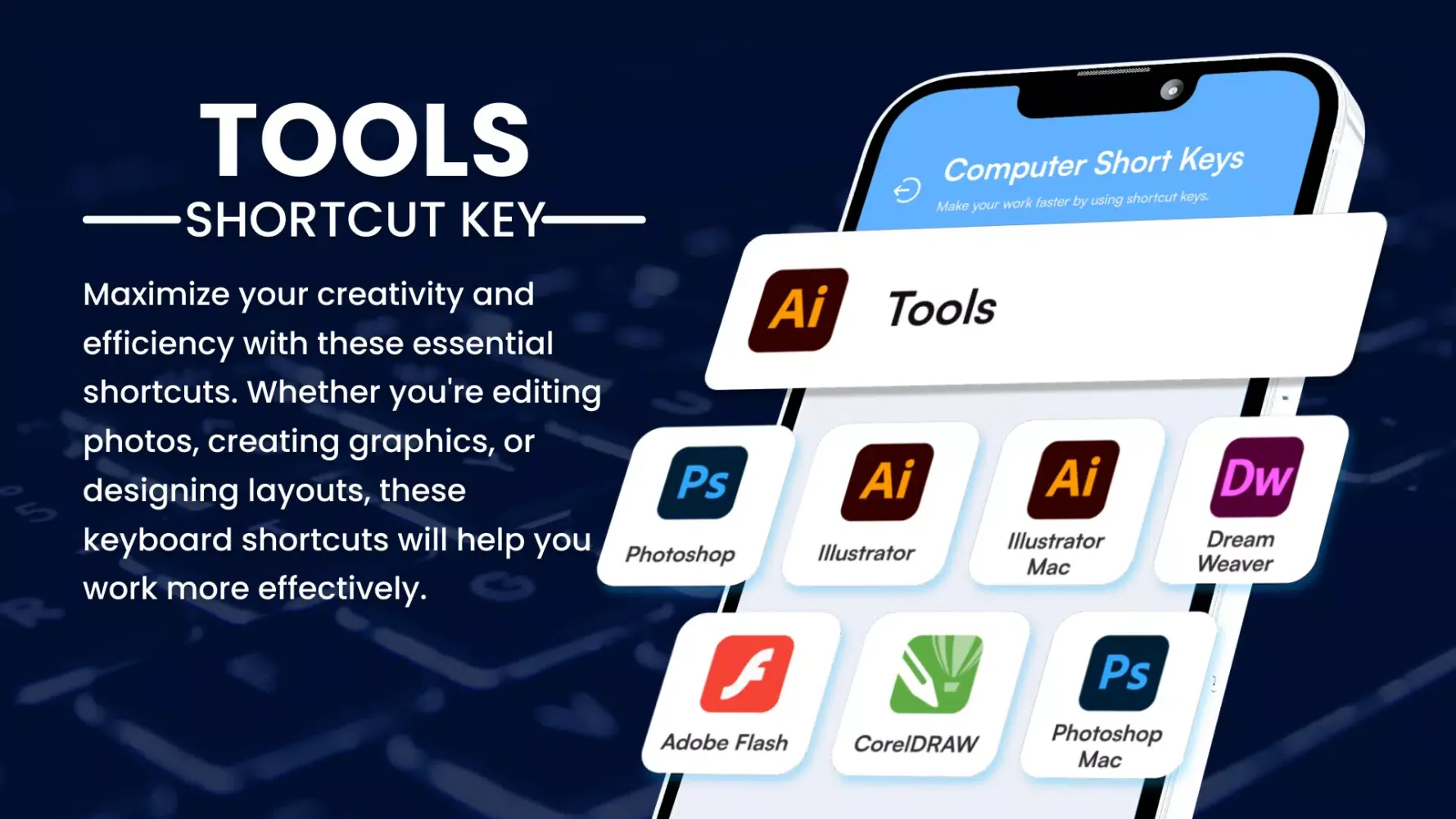 Shortcut Keys For Computer 스크린샷