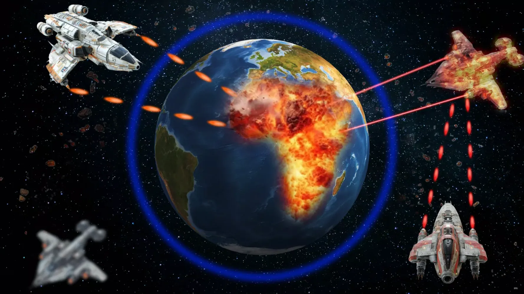 Capturas de pantalla de Solar Smasher - 3D Planets