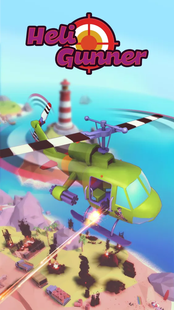 Heli Gunner: chopper shooter Screenshots