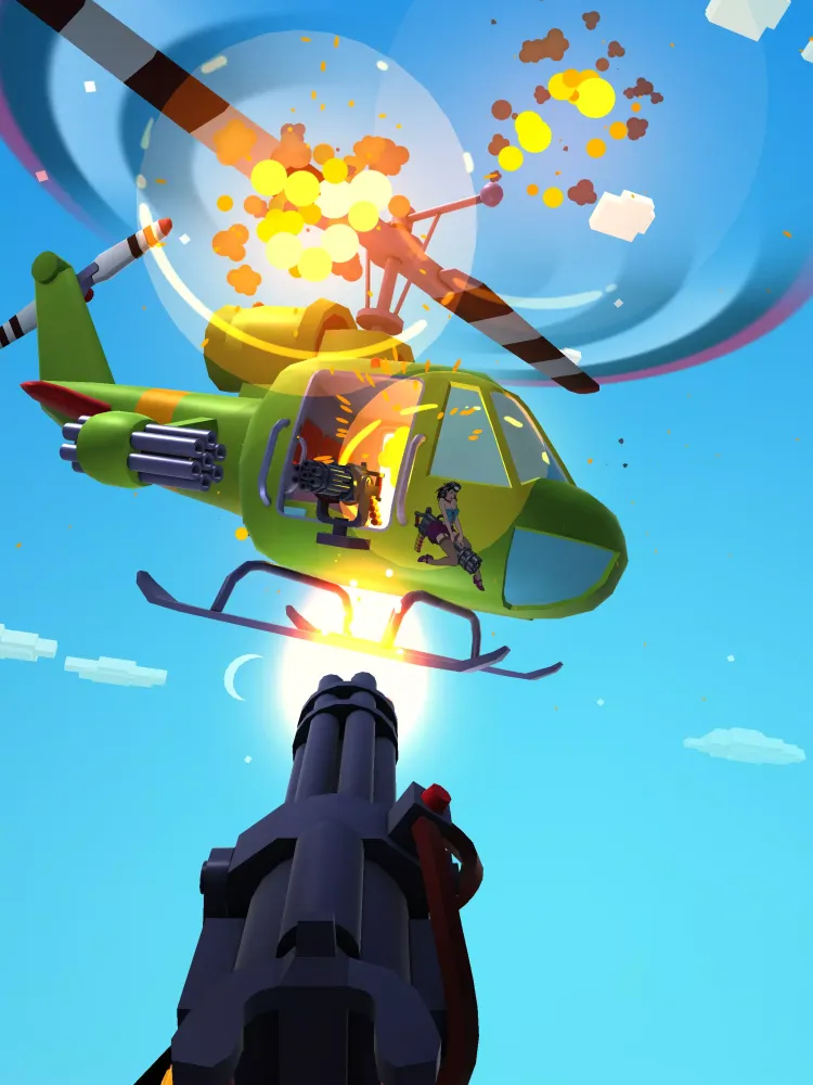 Heli Gunner: chopper shooter Screenshots