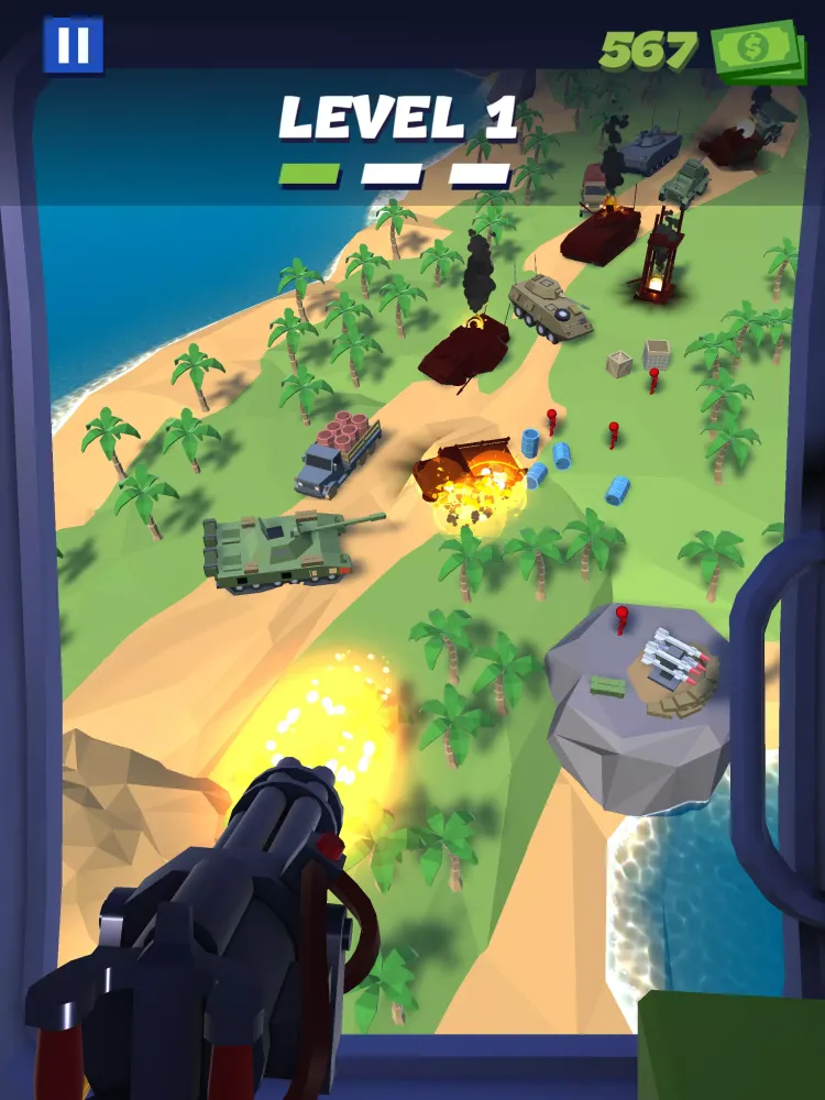 Heli Gunner: chopper shooter Screenshots