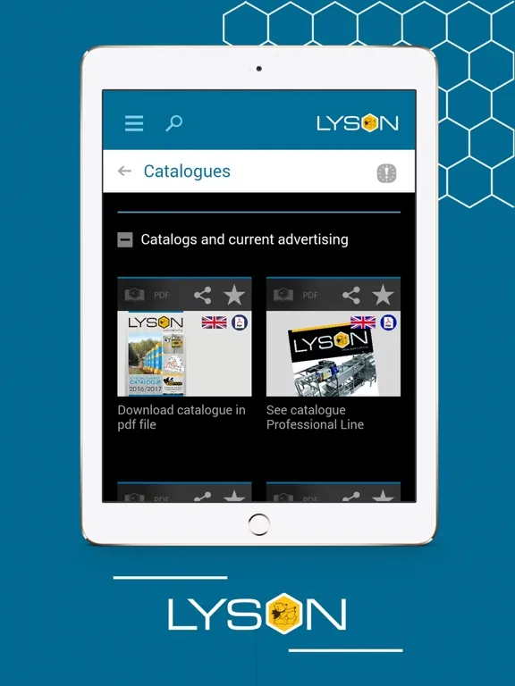 Lyson iPad  स्क्रीनशॉट