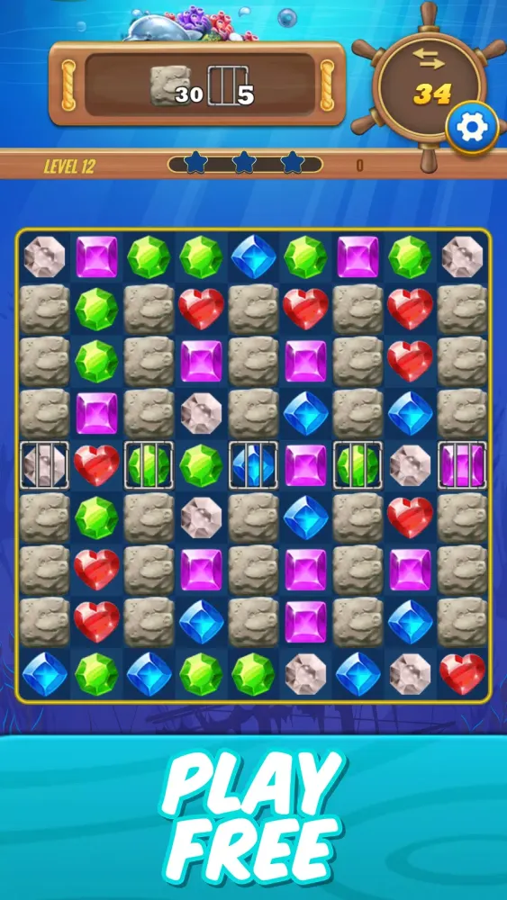 Capturas de pantalla de Jewels Magic - Mania Blast
