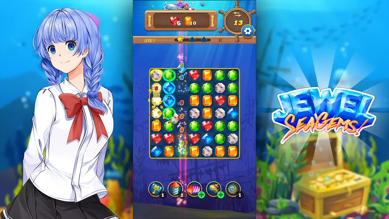 Capturas de pantalla de Jewels Magic - Mania Blast