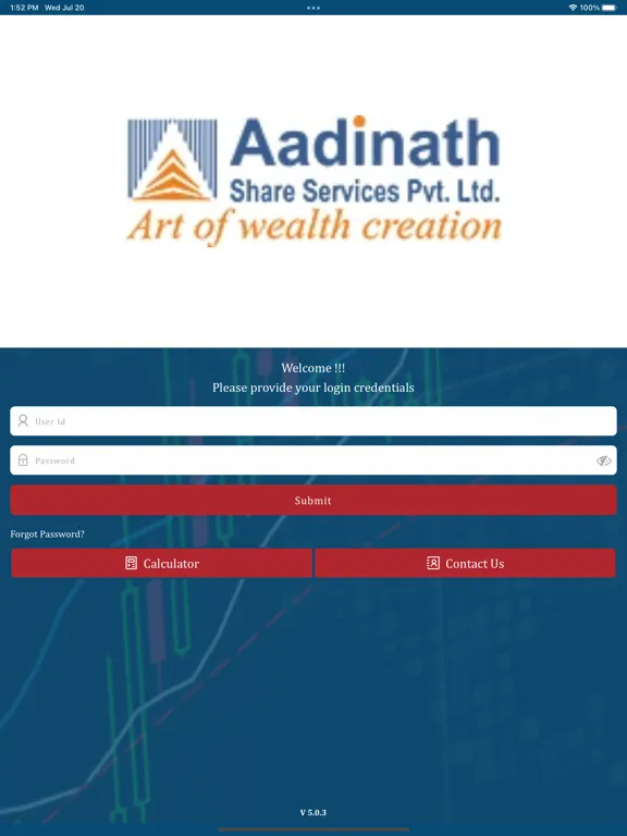 Aadinath Shares iPad 应用截图