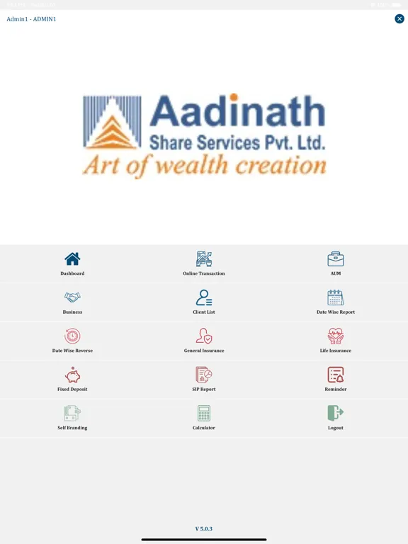 Aadinath Shares iPad 应用截图