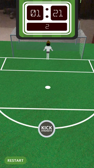Tangkapan skrin Football AR