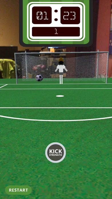 Tangkapan skrin Football AR