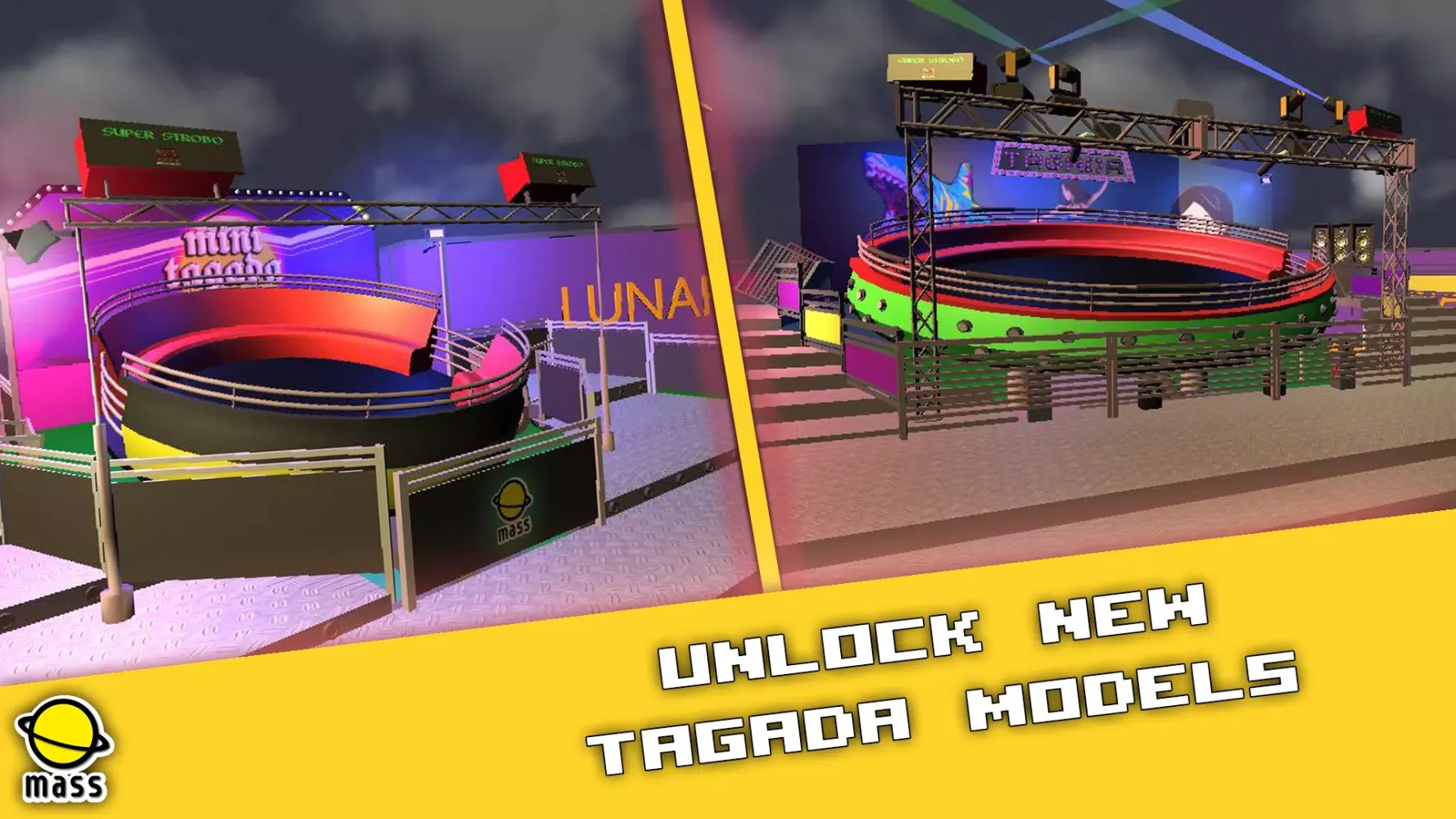 Capturas de tela do Tagada Simulator