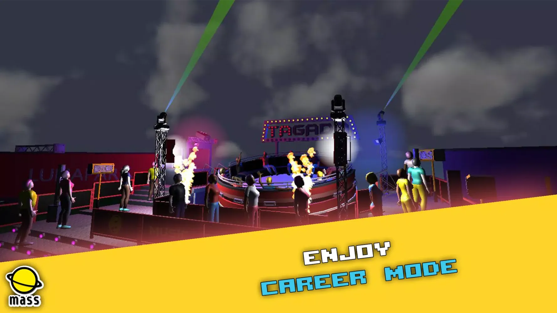 Capturas de tela do Tagada Simulator