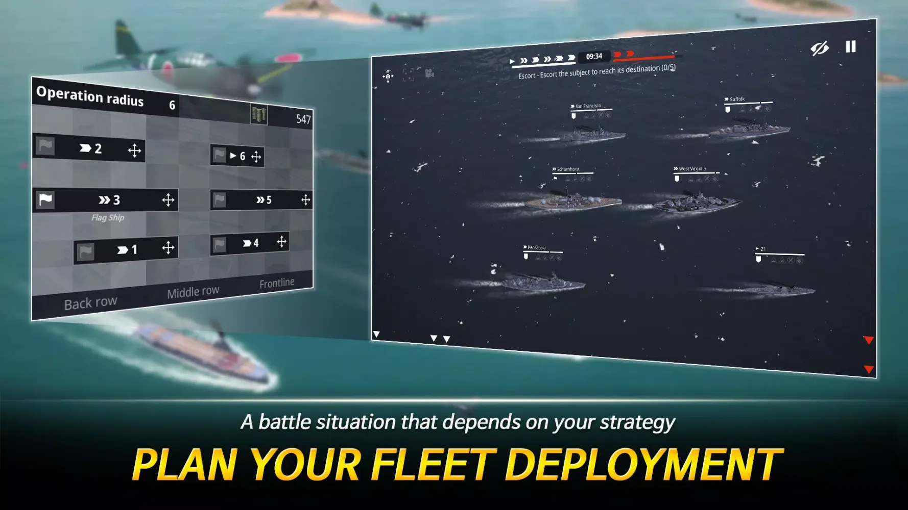 Warship Fleet Command Screenshots