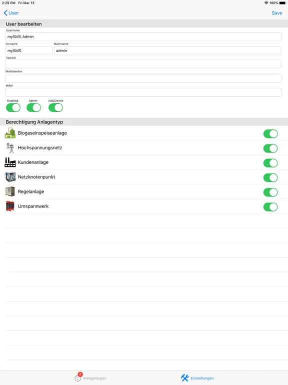 mySMS iPad  Screenshots