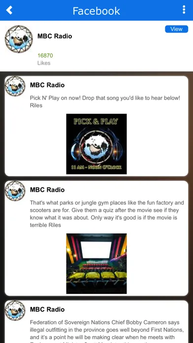 MBC App Screenshots