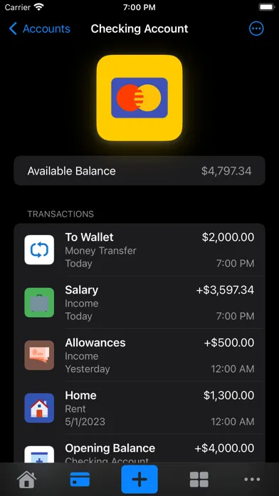 MoneyWatch: Spending Tracker应用截图