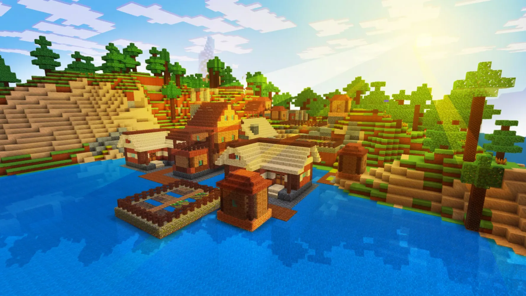 Capturas de tela do MiniCraft 2