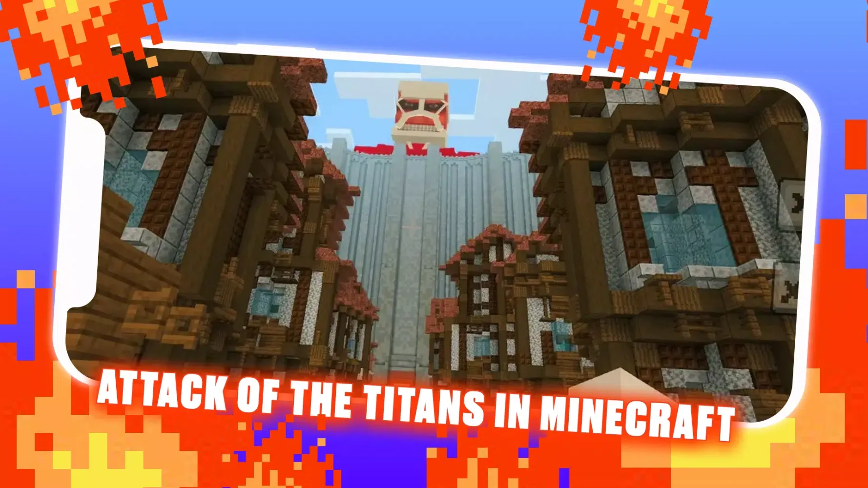 Attack on Titans Minecraft Mod スクリーンショット
