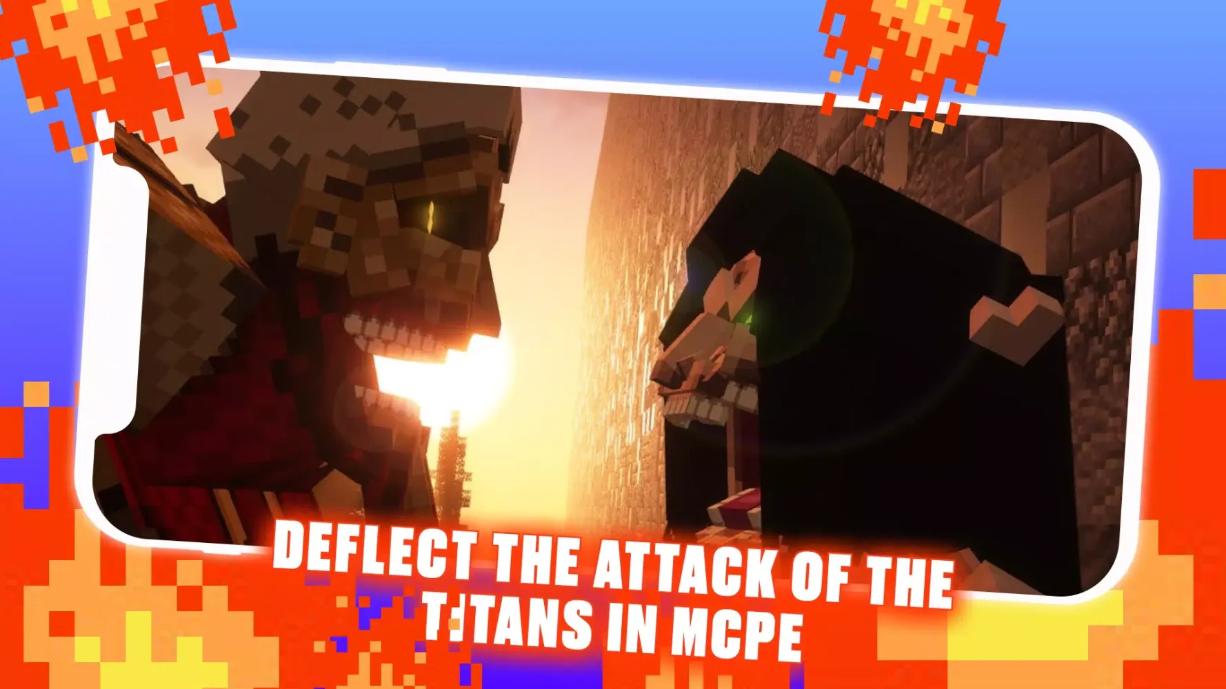 Attack on Titans Minecraft Mod スクリーンショット