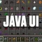 Java Edition UI for Minecraft