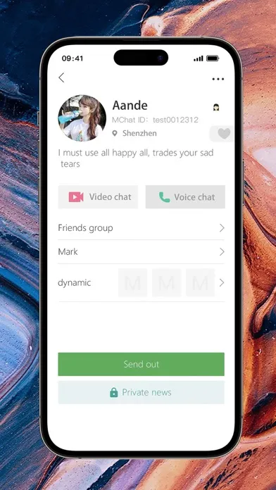تصاویر MChat Messenger
