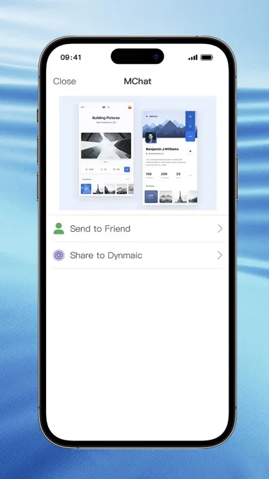 تصاویر MChat Messenger