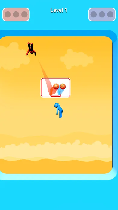 Dunk Guys 3D - Basket Runners سکرین شاٹس