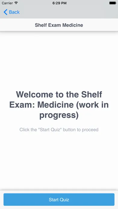 Shelf Exam: Internal Medicine Ekran Görüntüleri