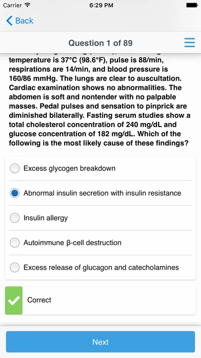 Shelf Exam: Internal Medicine Ekran Görüntüleri