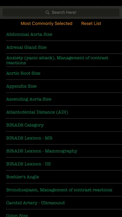 Ảnh chụp màn hình của Radiology Toolkit