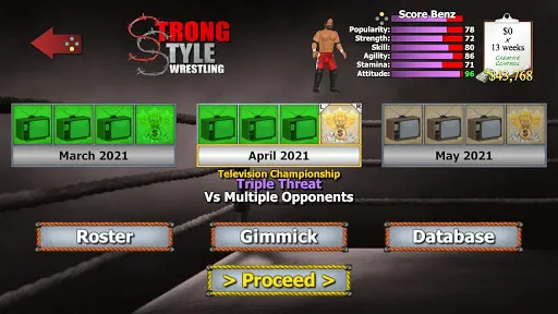 Wrestling Empire Screenshots