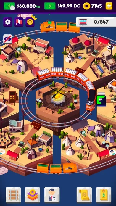 Idle Train Station Manager应用截图