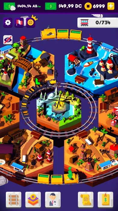 Idle Train Station Manager应用截图