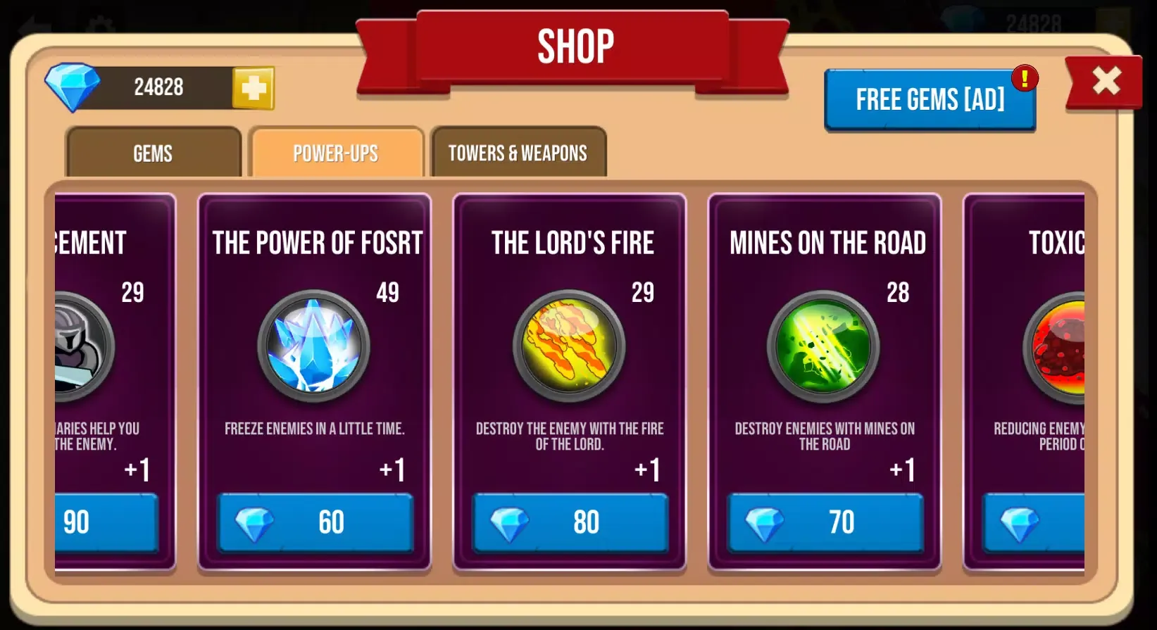 Tangkapan layar The Kingdom Defense