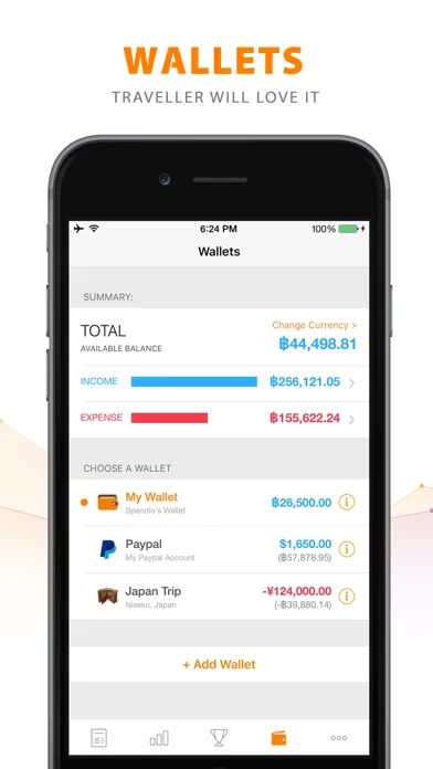 Скриншоты Spendio - Spending Tracker for iPhone & Apple Watch