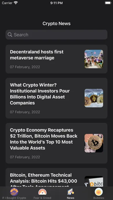 Crypto Index & News 스크린샷