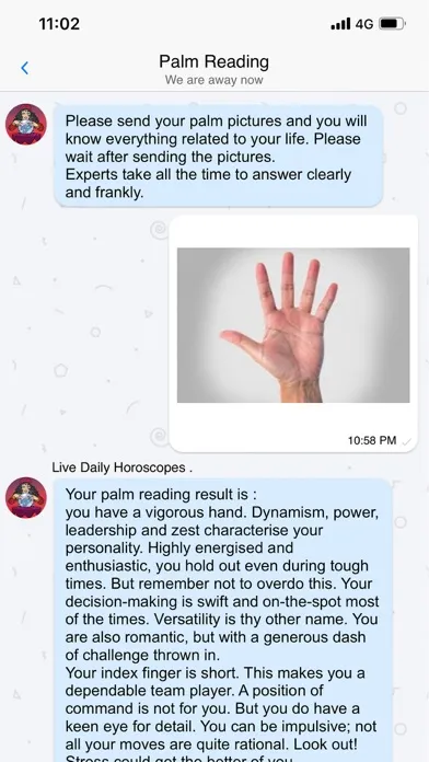 Screenshot di Live Daily Horoscope