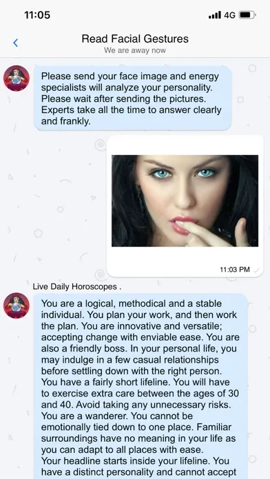 Screenshot di Live Daily Horoscope
