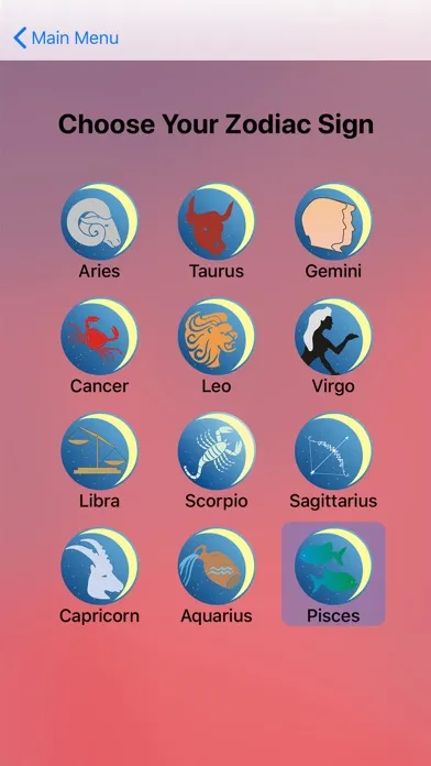 Screenshot di Live Daily Horoscope
