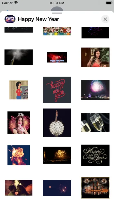 Capturas de tela do Happy New Year 2025 !