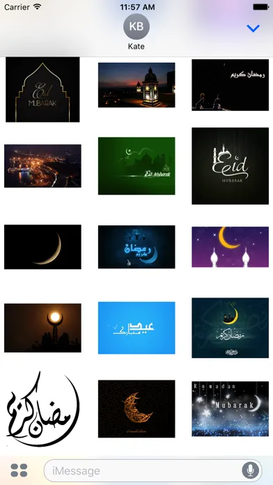 تصاویر Ramadan & Eid Stickers