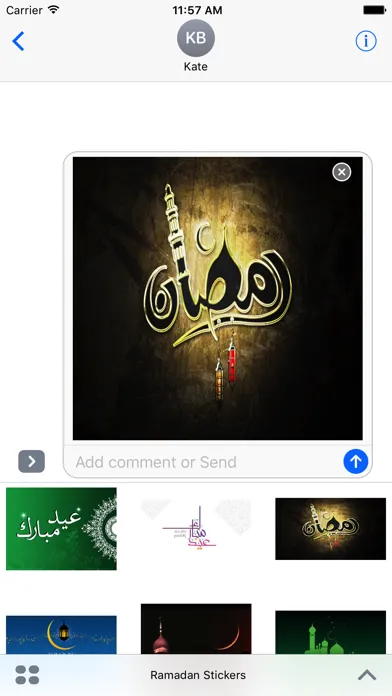تصاویر Ramadan & Eid Stickers