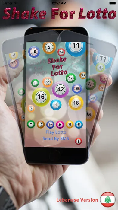 Capturas de pantalla de Shake For Lotto