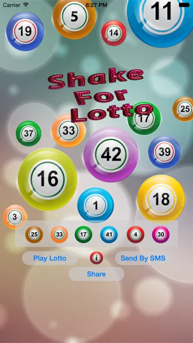 Capturas de pantalla de Shake For Lotto
