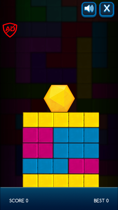 Ảnh chụp màn hình của Hexagon Tower Fall